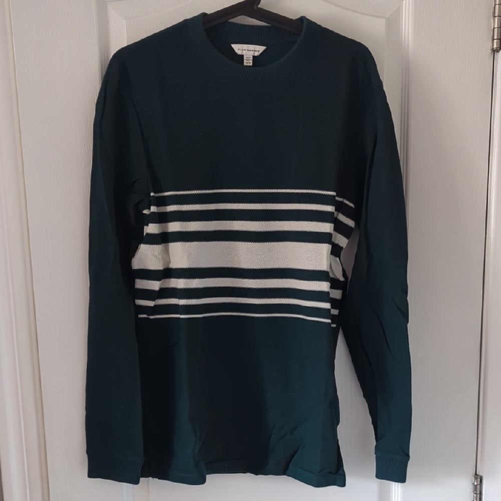 Club Monaco Turquoise Knit Top